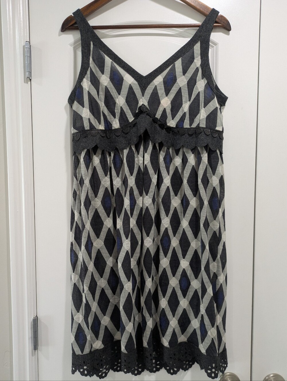 HACHE Wool Sleeveless Mini Dress Sz EU 42 US 6